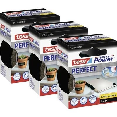 tesa EXTRA POWER PERFECT 56341 Gewebeklebeband (L x B) 2.75 m x 19 mm 3 St.