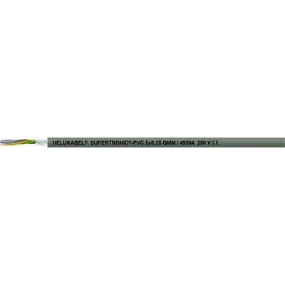 Helukabel 49553-1000 Schleppkettenleitung S-TRONIC-PVC 5 x 0.14 mm² Grau 1000 m
