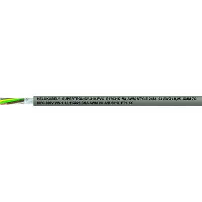 Helukabel 49908-1000 Schleppkettenleitung S-TRONIC 310-PVC 3 x 0.34 mm² Grau 1000 m