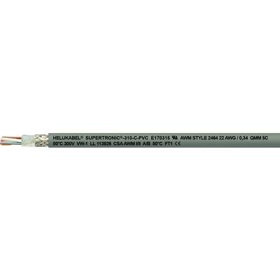 Helukabel 49945-1000 Schleppkettenleitung S-TRONIC-310-C-PVC 5 x 0.34 mm² Grau 1000 m