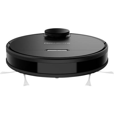 Rowenta RR7975 Saugroboter Schwarz Kompatibel mit Amazon Alexa, kompatibel mit Google Home, Beutellos, App gesteuert,