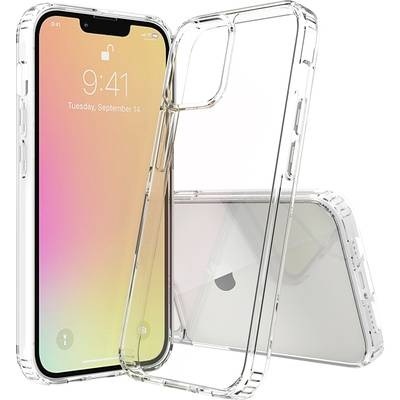 JT Berlin - iPhone 13 Hybrid Hülle TPU Bumper + Acryl Rückseite Pankow (10799) - Transparent