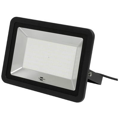 Brennenstuhl - Slim LED-Strahler 100 W IP 65 Solides, modernes Aluminium-Gehäuse, besonders flache Bauform. Verstellbarer Haltebügel zur Montage. Im farbigen Verkaufs-Karton. Diese Leuchte enthält eingebaute LED-Lampen.