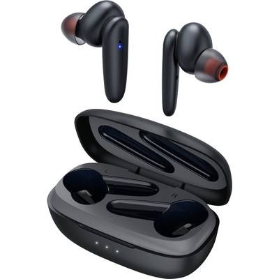 Hama Passion Clear Bluetooth® HiFi In Ear Kopfhörer In Ear Headset, Noise Cancelling, Touch-Steuerung, Wasserabweisend