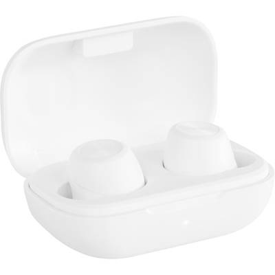 aha Bluetooth® HiFi In Ear Kopfhörer In Ear Headset, Touch-Steuerung, Wasserabweisend Weiß