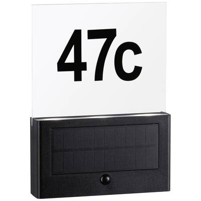 Paulmann Solar-Hausnummernleuchte Neda 94577 LED 1 W Warmweiß Anthrazit