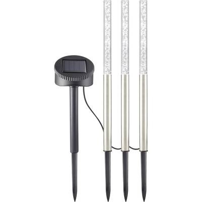 Außen-Dekobeleuchtung WS-QP03 3er Set LED 1 W Neutralweiß Transparent
