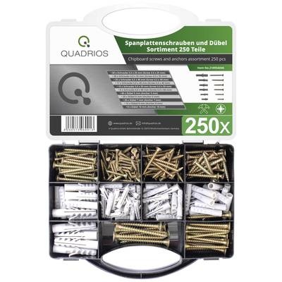 Quadrios 2109SA046 2109SA046 Spanplattenschrauben-Sortiment 25 St.
