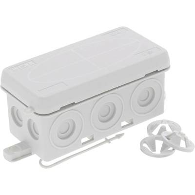 Wiska 10110195 Abzweigkasten (L x B x H) 86 x 44 x 41 mm Grau IP55 10 St.