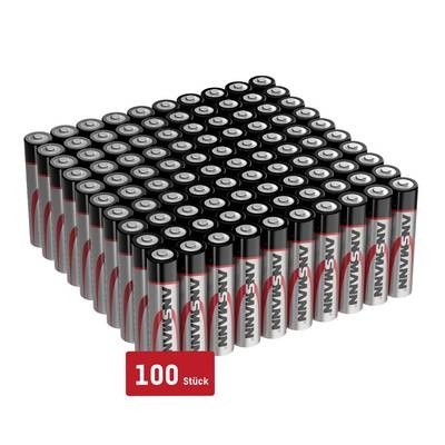 Ansmann Micro AAA LR03 100er Box Micro (AAA)-Batterie Alkali-Mangan 1.5 V 100 St.