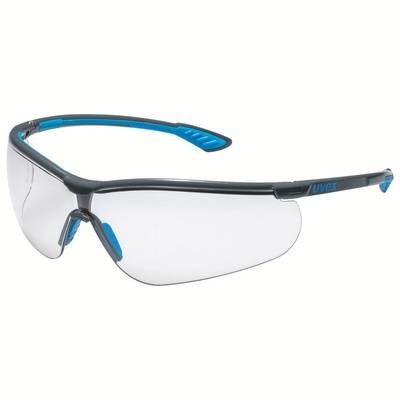 Uvex 9193415 Schutzbrille Grau, Blau, Farblos