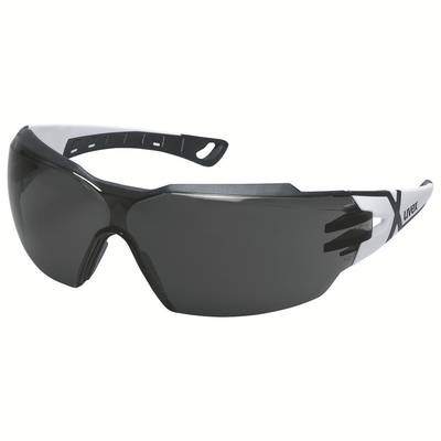 Uvex 9198230 Schutzbrille Weiß, Schwarz, Grau