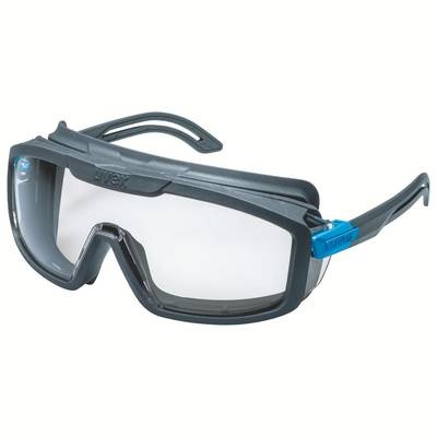 Uvex 9143266 Schutzbrille Grau, Blau, Farblos