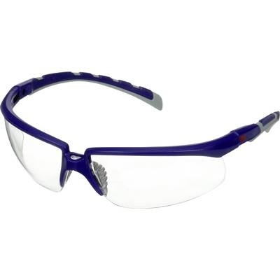 3M S2001AF-BLU Schutzbrille mit Antibeschlag-Schutz Blau, Grau DIN EN 166
