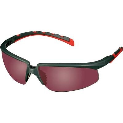 3M S2024AS-RED Schutzbrille verspiegelt Rot, Grau DIN EN 166