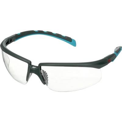 3M S2001SGAF-BGR Schutzbrille mit Antibeschlag-Schutz Türkis, Grau DIN EN 166