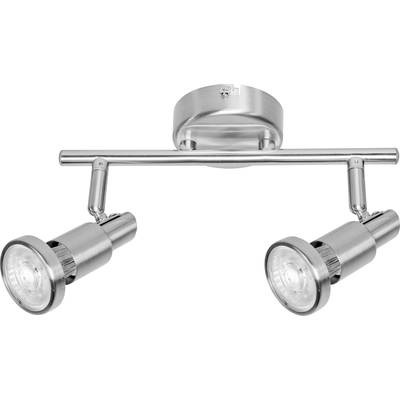 LEDVANCE LED SPOT GU10 (EU) L 4058075540545 LED-Deckenstrahler 5.2 W EEK: F (A - G) Warmweiß Silber