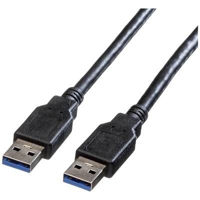Rotronic 11.02.8970 1.8m USB A USB A Männlich Männlich Schwarz USB Kabel