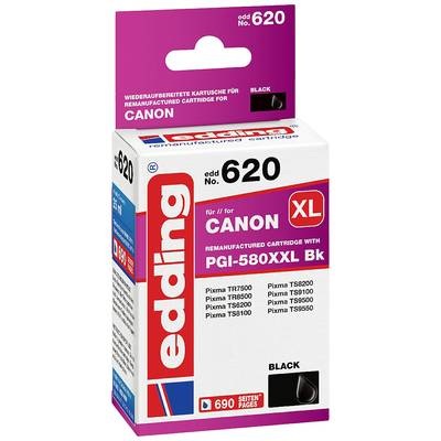 Edding Tintenpatrone ersetzt Canon PGI-580XXLBK Kompatibel Schwarz EDD-620 18-620