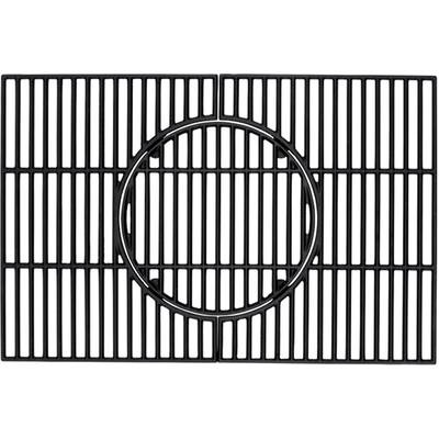 tepro Garten Guss-Grillrost-Set Guss Grillrost Schwarz