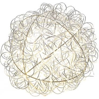 Konstsmide 3513-303 Kugel EEK G (A - G) Warmweiß LED Silber