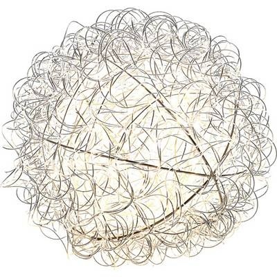 Konstsmide 3514-303 Kugel EEK F (A - G) Warmweiß LED Silber