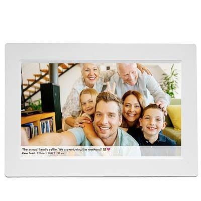 FRAMEO PFF-1015W Digitaler Bilderrahmen (10.1 