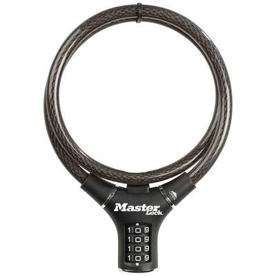 Masterlock 8229 Kabelschloss 12mm x 900mm schwarz 2019 Veloschlösser