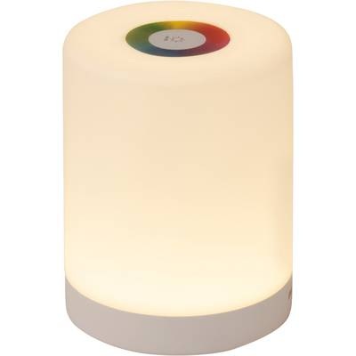 Eurolite AKKU Table Light RGB 41700320 Akku-Tischlampe Warmweiß, RGB Weiß (diffus)