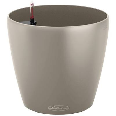 Lechuza - 4er-Set Blumenkästen mit Integriertem Bewässerungssystem Classico Color 21 - Sandbraun