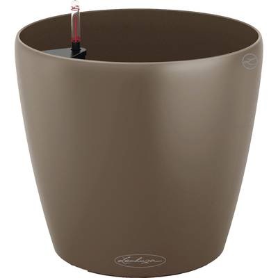Lechuza - 4er-Set Blumenkästen mit Integriertem Bewässerungssystem Classico Color 21 - Dunkelbeige