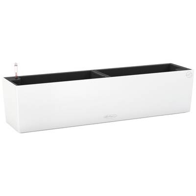 Lechuza - 4er-Set Blumenkästen mit Integriertem Bewässerungssystem Balconera Color 80 - Weiss