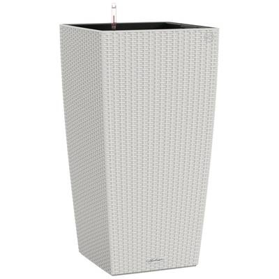 Lechuza - Blumenkasten mit Integriertem Bewässerungssystem Cubico Cottage 30 - Hellgrau