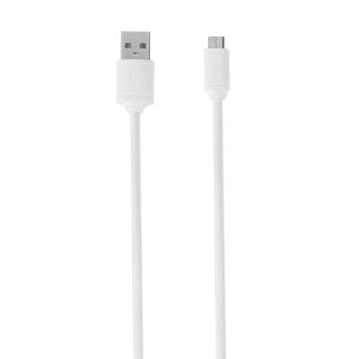 Teccus USB-Kabel USB-A Stecker, USB-Micro-B Stecker 1.2 m Weiß DC C A-MICRO