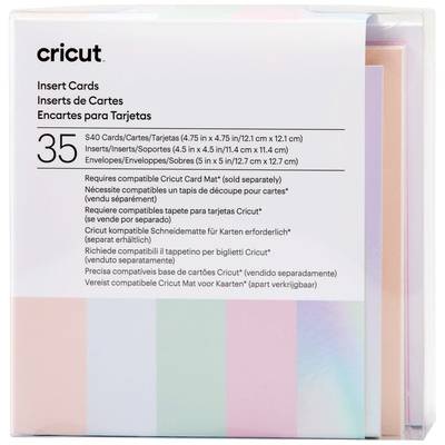 Cricut Insert Cards Princess S40 Kartenset Tulpenblau, Puder