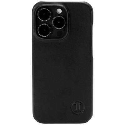 JT Berlin Echtleder Kreuzberg Backcover Apple iPhone 14 Pro Max Schwarz