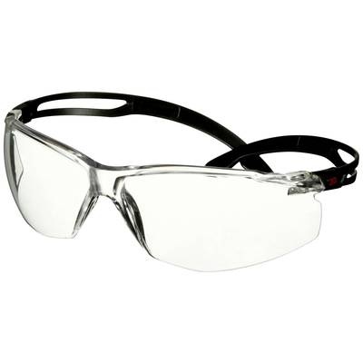3M SecureFit SF501AF-BLK Schutzbrille mit Antibeschlag-Schutz, mit Antikratz-Schutz Schwarz