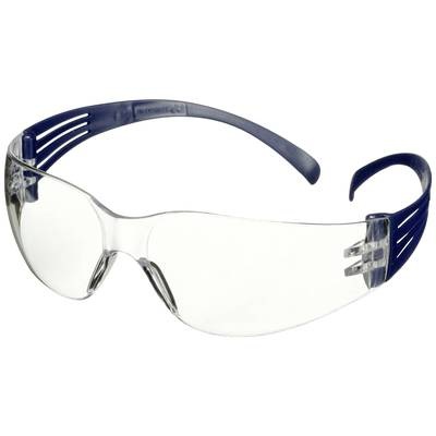 3M SecureFit SF101AF-BLU Schutzbrille mit Antibeschlag-Schutz, mit Antikratz-Schutz Blau