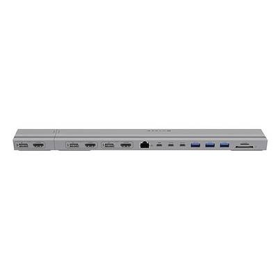 HYPER HD156-GL Notebook Dockingstation USB-C® Power Delivery, integrierter Kartenleser