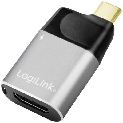 LogiLink USB 3.2 Gen 2 (USB 3.1 Gen 2) Adapter [1x USB 3.2 Gen 2 Stecker C (USB 3.1) - 1x HDMI-Buchse, USB-C® Buchse