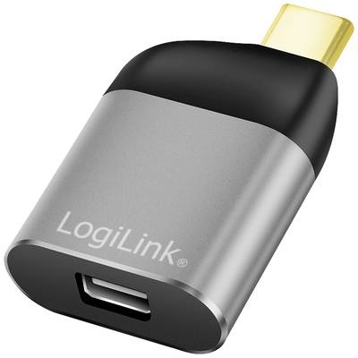 LogiLink USB 3.2 Gen 2 (USB 3.1 Gen 2) Adapter [1x USB 3.2 Gen 2 Stecker C (USB 3.1) - 1x Mini-DisplayPort Buchse]