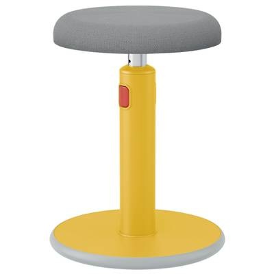 Leitz Sitz/- Stehhocker Cosy, gelb, Sitzhöhe 46-79cm, 6518-00-19