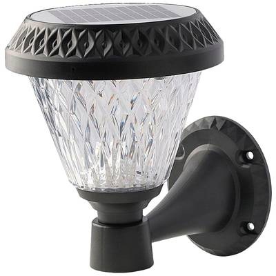 V-TAC Solar-Wandlampe VT-969 93575 LED 0.80 W Warmweiß, Naturweiß, Kaltweiß Schwarz