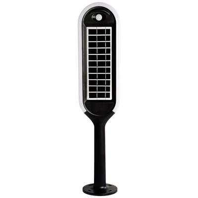 V-TAC Solar-Außenstandleuchte mit Bewegungsmelder VT-945 6665 LED 5.00 W Tageslichtweiß Weiß, Schwarz