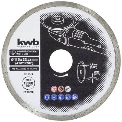 kwb Trennscheibe White-Line Diamant 115mm