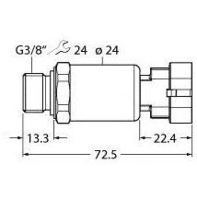 Turck Drucktransmitter 1 St. PT600R-2149-I2-AMPS1.5