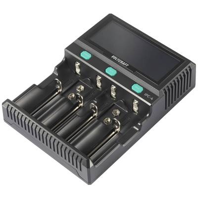 VOLTCRAFT IPC-4 Rundzellen-Ladegerät LiIon, LiFePO, NiMH, NiCd, LiFePO4 A, Mignon (AA), Micro (AAA), Mini (AAAA), Baby