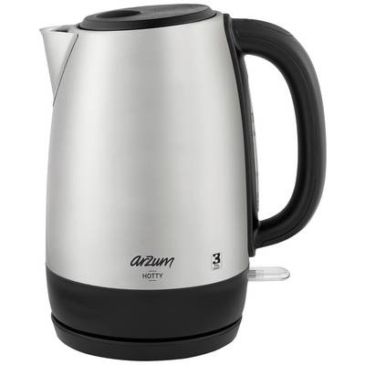 arzum AR3074 Wasserkocher schnurlos, Überhitzungsschutz Inox