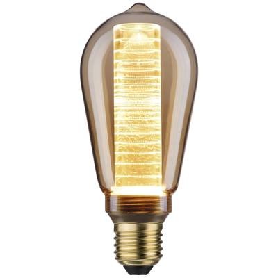 LED-Lampe E27 ST64 4W mit Innenkolben Ringmuster