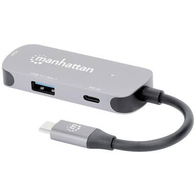 Manhattan 130707 Notebook Dockingstation USB-C® Power Delivery